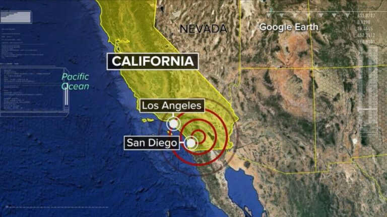 Earthquake STRIKES NEAR San Diego