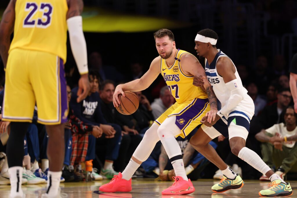 lakers vs timberwolves
