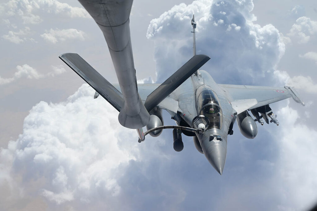 RAF Typhoon Jet Pylon Detached